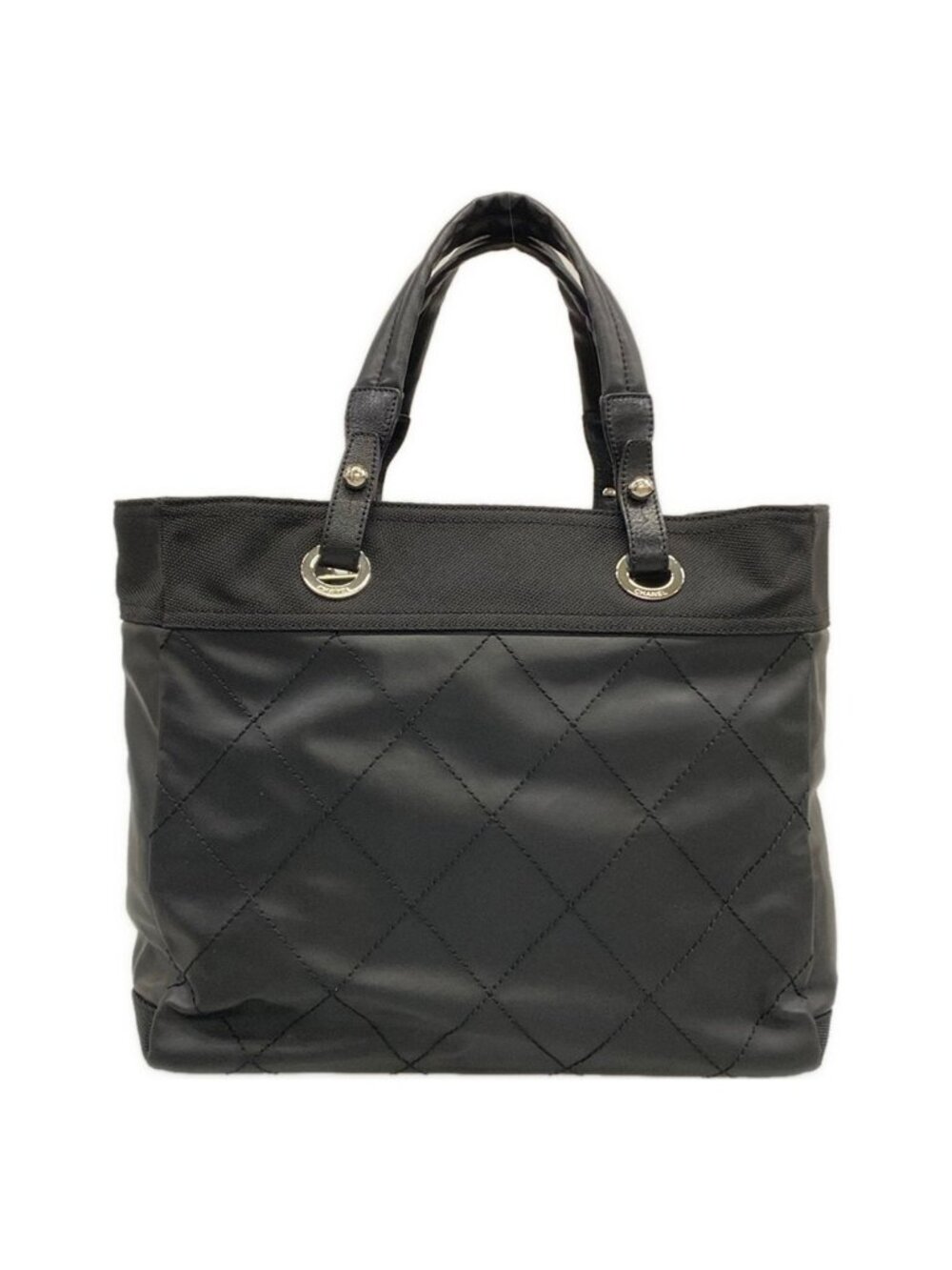 ★SOLD★ Chanel Tote Black Leather - Picture 3 of 15